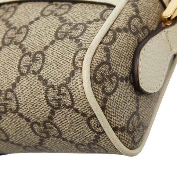 GUCCI Brown Leather Shoulder Bag - Picture 4 of 11